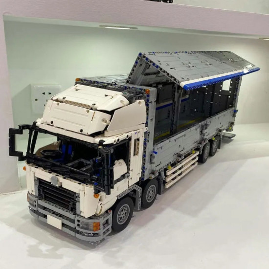 moc city heavy tow wing body container truck bricks toys moc city heavy tow wing body container truck bricks toys