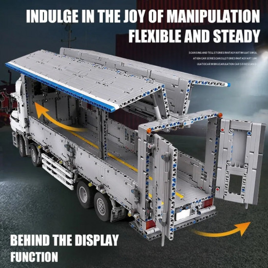 moc city heavy tow wing body container truck bricks toys moc city heavy tow wing body container truck bricks toys