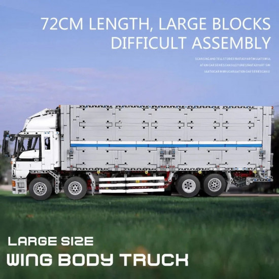 moc city heavy tow wing body container truck bricks toys moc city heavy tow wing body container truck bricks toys