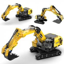 moc city mini excavator truck bricks toys 65003