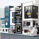moc city street art gallery showcase led bricks kids toys moc city street art gallery showcase led bricks kids toys
