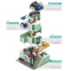 moc city street creator expert music shop bricks toy moc city street creator expert music shop bricks toy