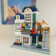 moc city street creator expert music shop bricks toy moc city street creator expert music shop bricks toy