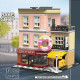 moc city street expert bakery shop bricks toy 10180 moc city street expert bakery shop bricks toy 10180