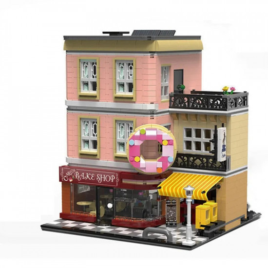 moc city street expert bakery shop bricks toy 10180 moc city street expert bakery shop bricks toy 10180