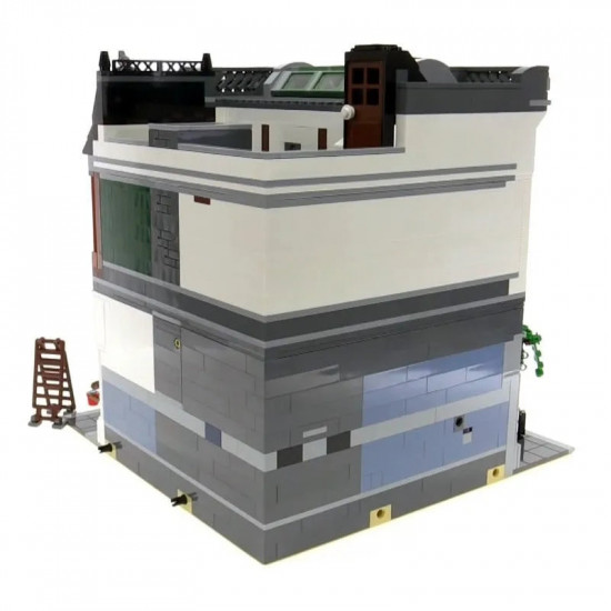 moc city street expert city brick bank bricks toy 15001 moc city street expert city brick bank bricks toy 15001