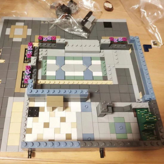 moc city street expert city brick bank bricks toy 15001 moc city street expert city brick bank bricks toy 15001