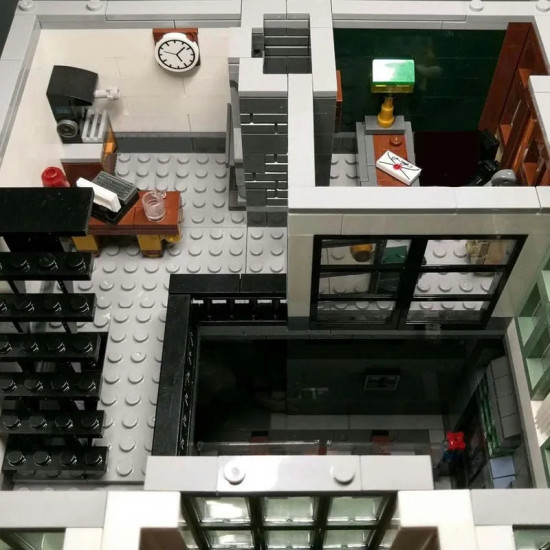 moc city street expert city brick bank bricks toy 15001 moc city street expert city brick bank bricks toy 15001