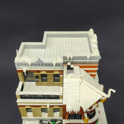 moc city street expert claus toys store bricks toy 89143