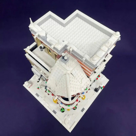 moc city street expert claus toys store bricks toy 89143 moc city street expert claus toys store bricks toy 89143