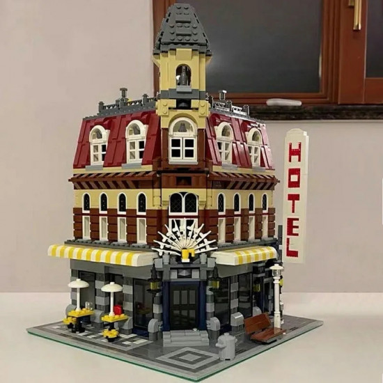 moc city street expert corner cafe bricks toys 15002 moc city street expert corner cafe bricks toys 15002