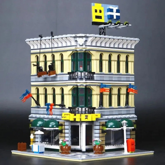 moc city street expert grand emporium bricks toy 15005 moc city street expert grand emporium bricks toy 15005
