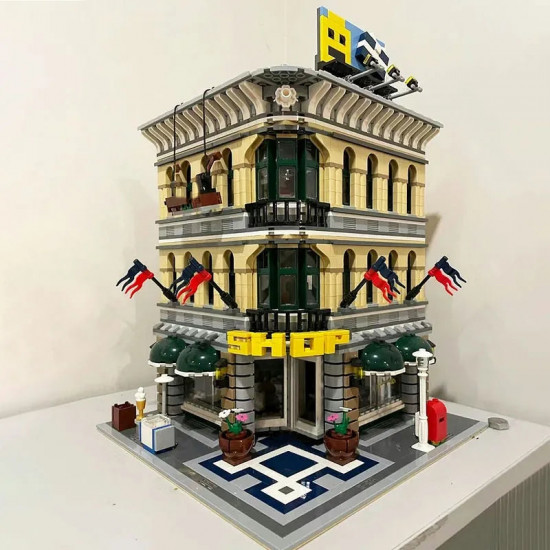 moc city street expert grand emporium bricks toy 15005 moc city street expert grand emporium bricks toy 15005