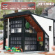 moc city street expert modern coffee house bricks toys 16036 moc city street expert modern coffee house bricks toys 16036