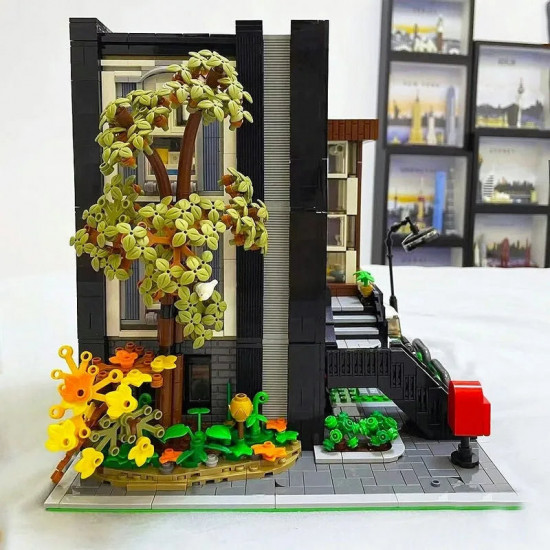 moc city street expert modern korean villa bricks toy 10205 moc city street expert modern korean villa bricks toy 10205