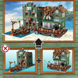 moc city street expert old harbor tavern bricks toy 30108