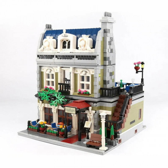 moc city street expert parisian restaurant bricks toy 15010 moc city street expert parisian restaurant bricks toy 15010