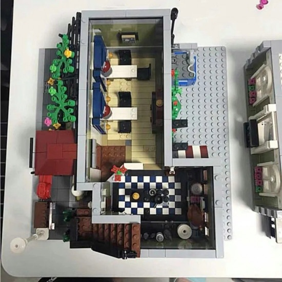 moc city street expert parisian restaurant bricks toy 15010 moc city street expert parisian restaurant bricks toy 15010