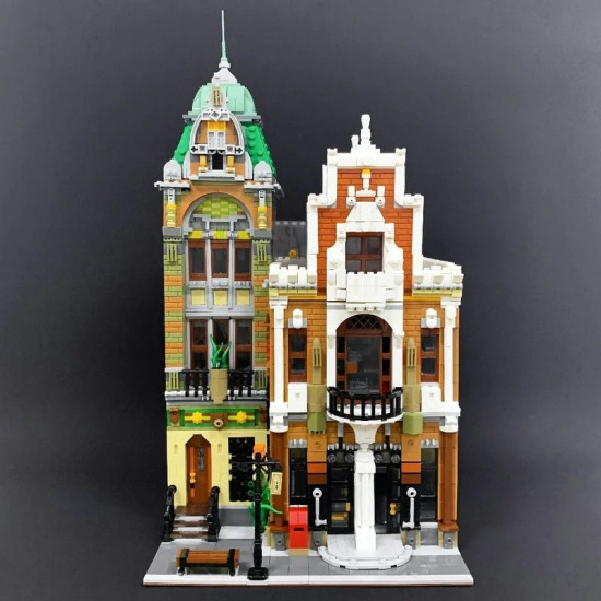 moc city street expert post office bricks toy 89126 moc city street expert post office bricks toy 89126