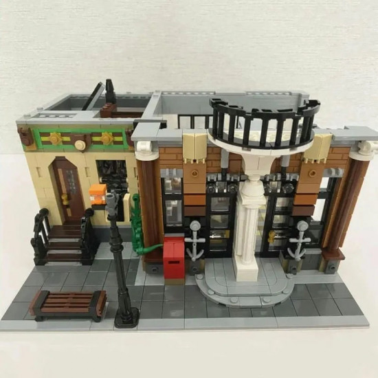 moc city street expert post office bricks toy 89126 moc city street expert post office bricks toy 89126