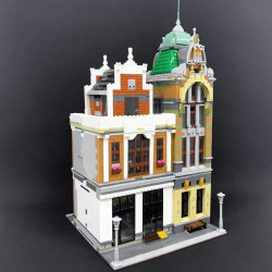moc city street expert post office bricks toy canada stock