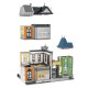moc city street expert toys store square bricks toy 10190 moc city street expert toys store square bricks toy 10190