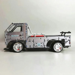 moc city trucks engineering car bricks toy t5021