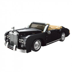 moc classic vintage car rr sliver cloud retro bricks toy 10006