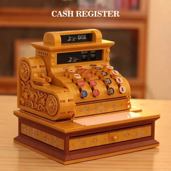 moc classic vintage cash register mini retro bricks toys moc classic vintage cash register mini retro bricks toys