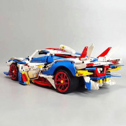 moc concept evo racing supercar bricks toy 88007a