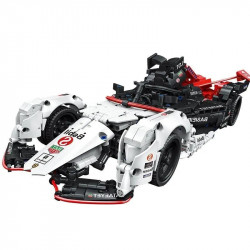 moc concept formula e porsche 99x electric racing car bricks toy