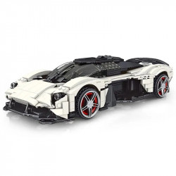 moc creative 10016 as-valkyrie sports racing car bricks toys