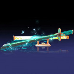 moc creative demon slayer ghost hunting knife bricks toy