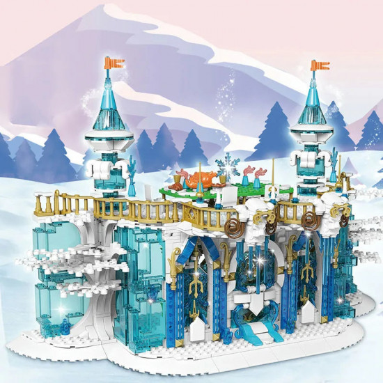 moc creative expert princess girl ice ballroom bricks toys moc creative expert princess girl ice ballroom bricks toys