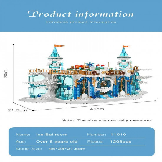 moc creative expert princess girl ice ballroom bricks toys moc creative expert princess girl ice ballroom bricks toys