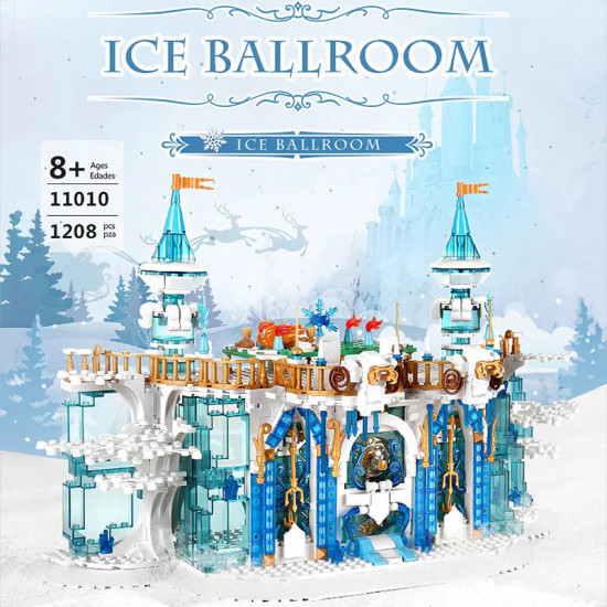 moc creative expert princess girl ice ballroom bricks toys moc creative expert princess girl ice ballroom bricks toys