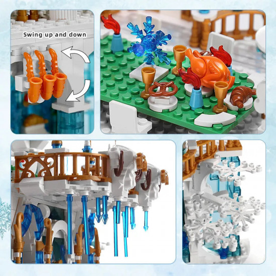 moc creative expert princess girl ice ballroom bricks toys moc creative expert princess girl ice ballroom bricks toys