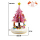 moc creative idea christmas tree music box light bricks toy moc creative idea christmas tree music box light bricks toy