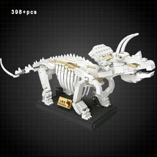 moc creative idea dinosaur world triceratops fossil bricks toy moc creative idea dinosaur world triceratops fossil bricks toy