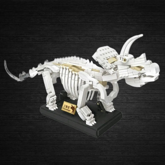 moc creative idea dinosaur world triceratops fossil bricks toy moc creative idea dinosaur world triceratops fossil bricks toy