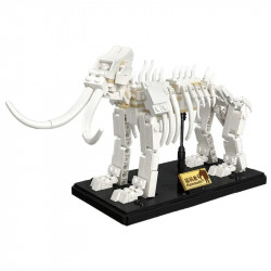 moc creative idea mammoths dinosaur fossil bricks toy
