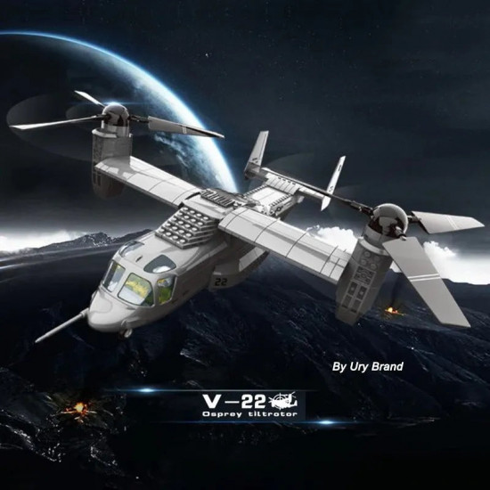 moc creator boeing v22 bell osprey bricks toys 5006 moc creator boeing v22 bell osprey bricks toys 5006