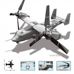 moc creator boeing v22 bell osprey bricks toys 5006