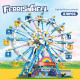 moc creator city rotating ferris wheel bricks kids toys moc creator city rotating ferris wheel bricks kids toys