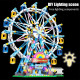 moc creator city rotating ferris wheel bricks kids toys moc creator city rotating ferris wheel bricks kids toys