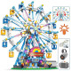 moc creator city rotating ferris wheel bricks kids toys moc creator city rotating ferris wheel bricks kids toys