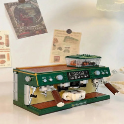 moc creator classic coffee machine mini bricks toys dz6017