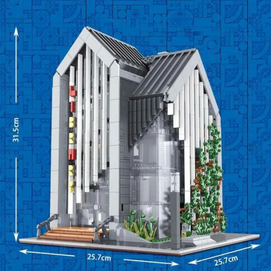 moc creator expert 011001 modern library bricks toy moc creator expert 011001 modern library bricks toy