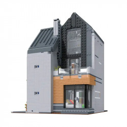 moc creator expert 011001 modern library bricks toy