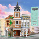 moc creator expert afternoon tea restaurant bricks toy moc creator expert afternoon tea restaurant bricks toy
